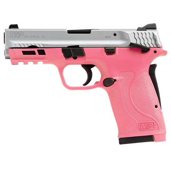 SW M&P380 SHIELD EZ PINK SATIN SILVER 380ACP 3.6